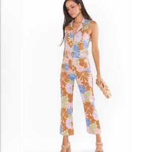 Jacksonville Cropped Jumpsuit - SMALL - Show Me Your Mumu